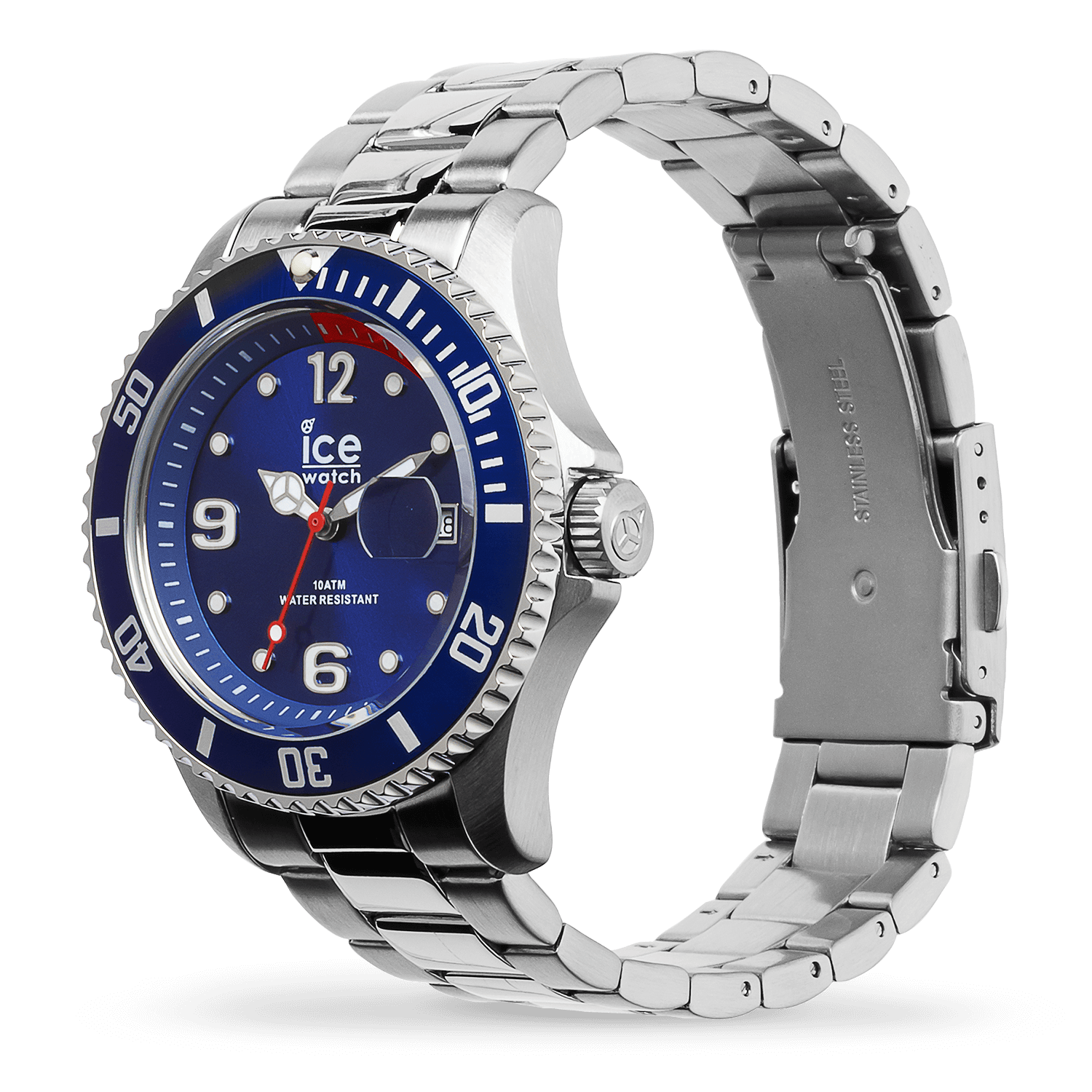 Marine der-uhren-shop silver | Ice-watch 015775 large steel ICE