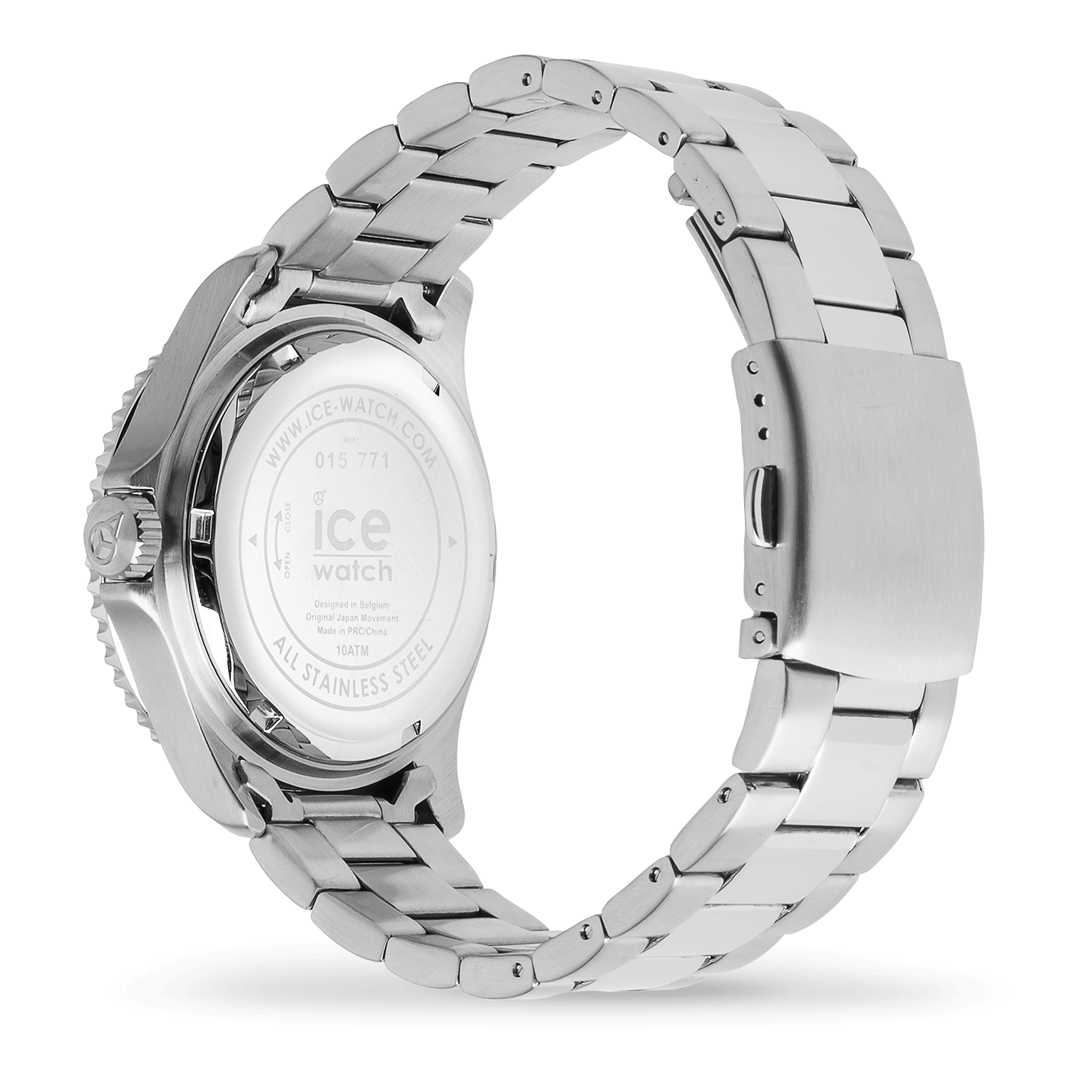 der-uhren-shop | Ice-watch silver 015775 Marine steel large ICE